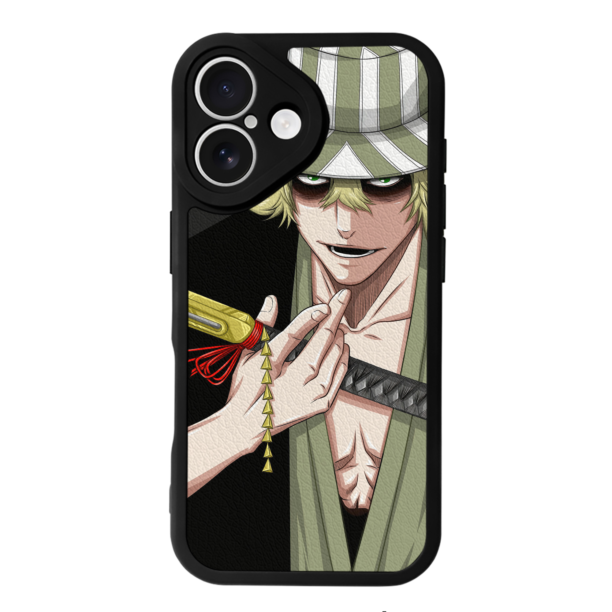 （画像用） ブリーチ BLEACH 【iPhone 16シリーズ対応】シリコンスマホケース（レザー調） 材質：シリコン
